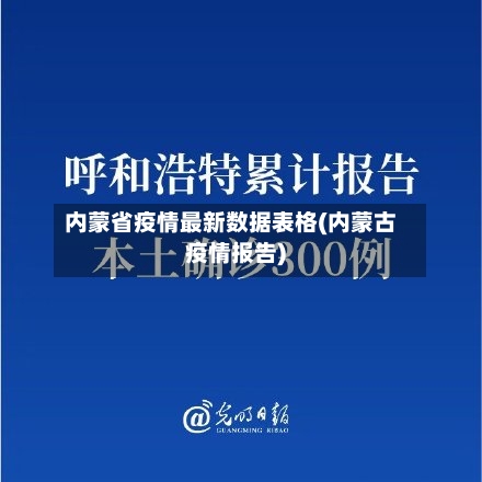 内蒙省疫情最新数据表格(内蒙古疫情报告)-第3张图片