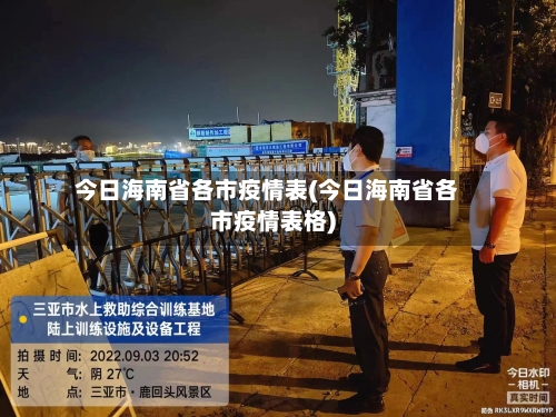 今日海南省各市疫情表(今日海南省各市疫情表格)-第2张图片