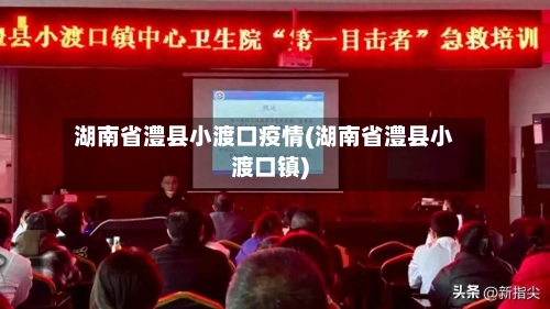 湖南省澧县小渡口疫情(湖南省澧县小渡口镇)-第3张图片