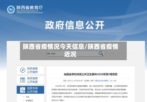 陕西省疫情况今天信息/陕西省疫情近况-第1张图片