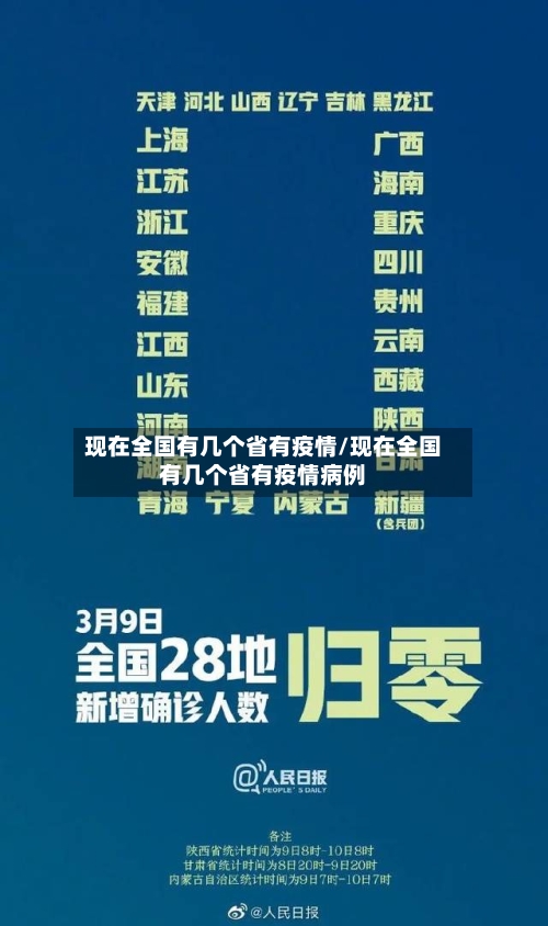 现在全国有几个省有疫情/现在全国有几个省有疫情病例-第1张图片