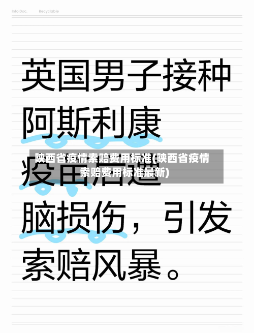 陕西省疫情索赔费用标准(陕西省疫情索赔费用标准最新)-第2张图片