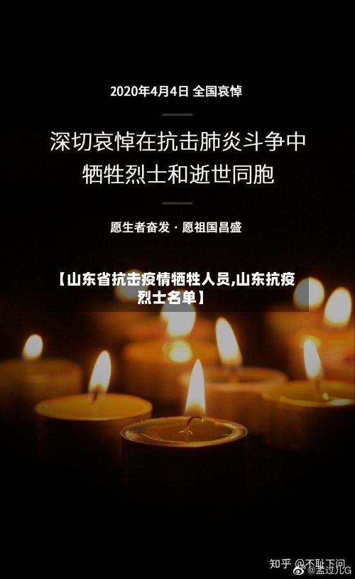 【山东省抗击疫情牺牲人员,山东抗疫烈士名单】-第1张图片
