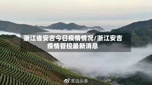 浙江省安吉今日疫情情况/浙江安吉疫情管控最新消息-第3张图片