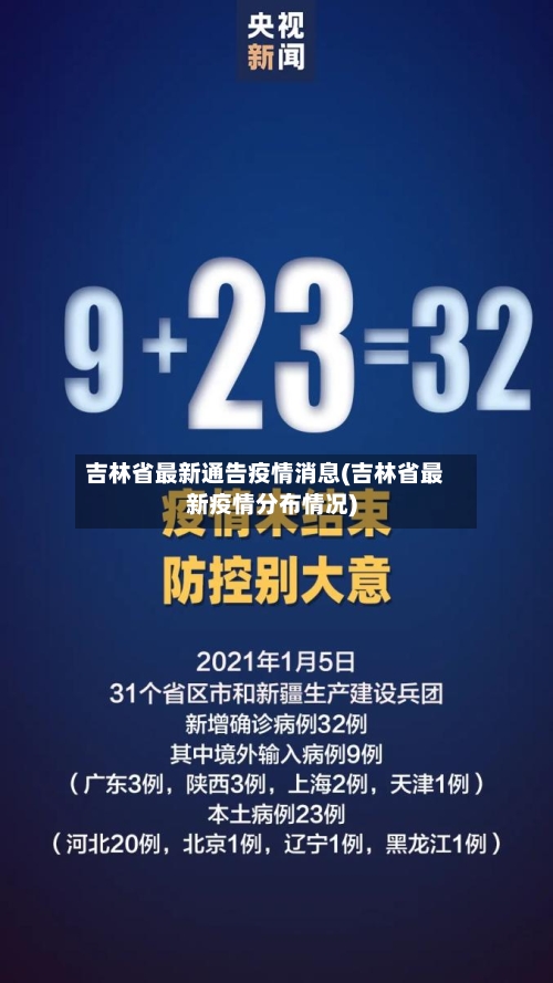 吉林省最新通告疫情消息(吉林省最新疫情分布情况)-第1张图片