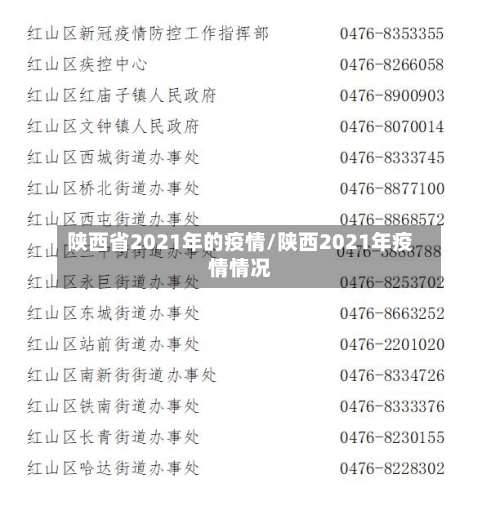 陕西省2021年的疫情/陕西2021年疫情情况-第2张图片