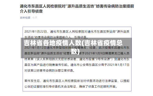 吉林省各地疫情人数(吉林省疫情总数)-第3张图片