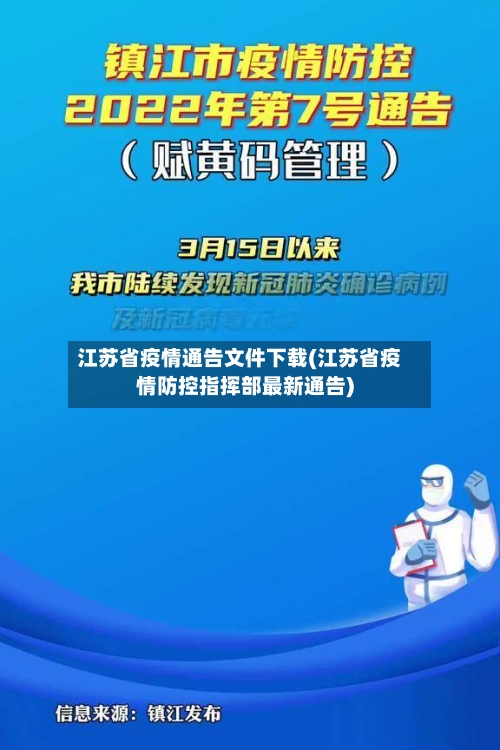 江苏省疫情通告文件下载(江苏省疫情防控指挥部最新通告)-第1张图片