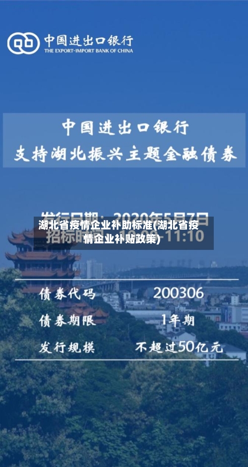 湖北省疫情企业补助标准(湖北省疫情企业补贴政策)-第1张图片
