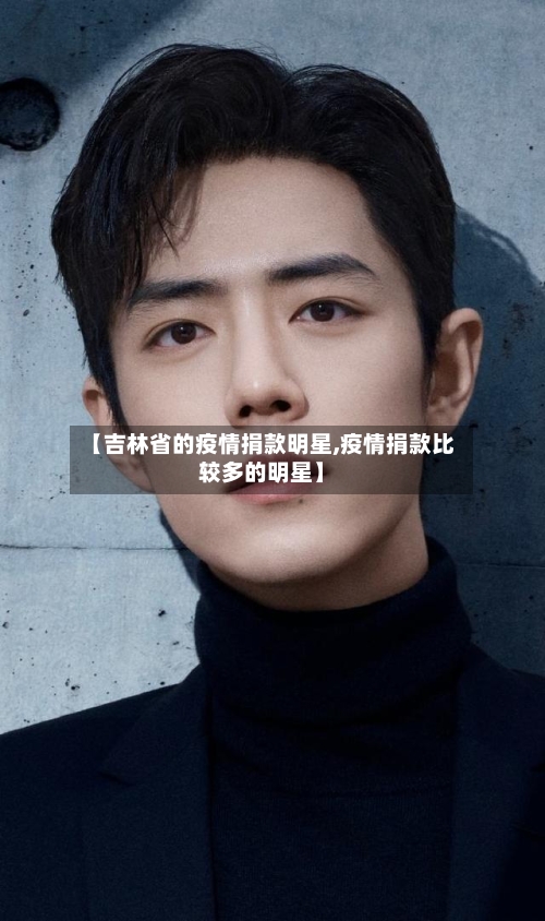 【吉林省的疫情捐款明星,疫情捐款比较多的明星】-第3张图片