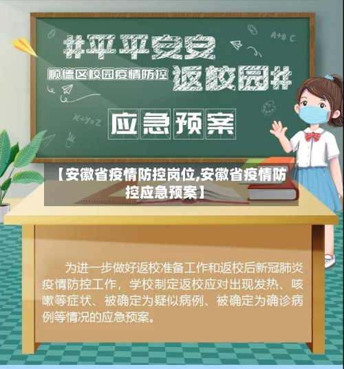 【安徽省疫情防控岗位,安徽省疫情防控应急预案】-第1张图片