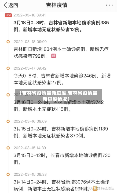 【吉林省疫情最新进度,吉林省疫情最新进度情况】-第3张图片