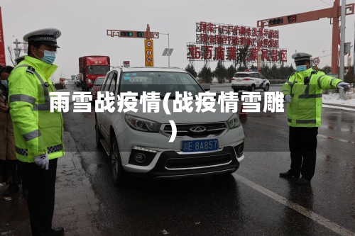雨雪战疫情(战疫情雪雕)-第1张图片