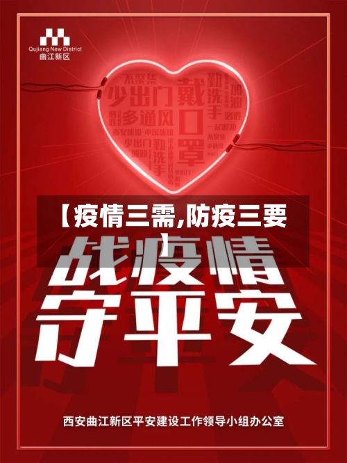 【疫情三需,防疫三要】-第3张图片