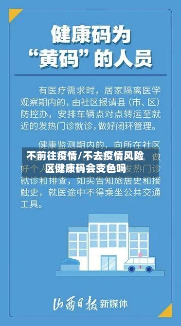 不前往疫情/不去疫情风险区健康码会变色吗-第2张图片