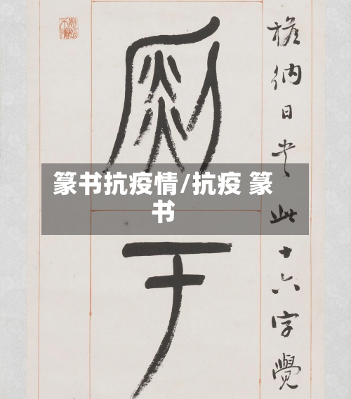 篆书抗疫情/抗疫 篆书-第1张图片