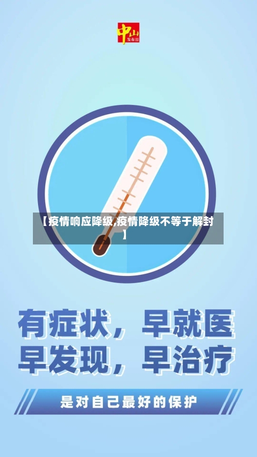 【疫情响应降级,疫情降级不等于解封】-第1张图片