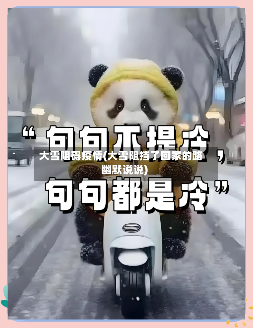 大雪阻碍疫情(大雪阻挡了回家的路幽默说说)-第2张图片