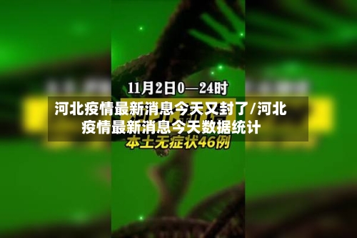 河北疫情最新消息今天又封了/河北疫情最新消息今天数据统计-第1张图片