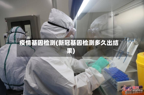 疫情基因检测(新冠基因检测多久出结果)-第1张图片