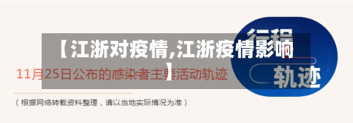 【江浙对疫情,江浙疫情影响】-第1张图片