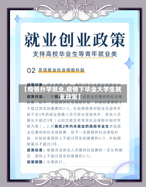 【疫情升学就业,疫情下毕业大学生就业政策】-第2张图片