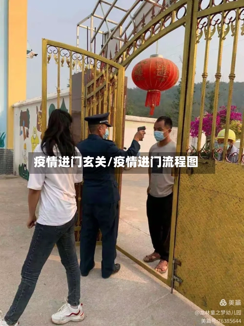 疫情进门玄关/疫情进门流程图-第1张图片