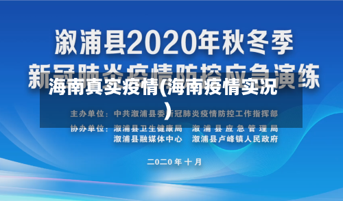 海南真实疫情(海南疫情实况)-第2张图片